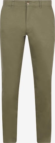 Suitable Chino 'Peano' in Groen: voorkant