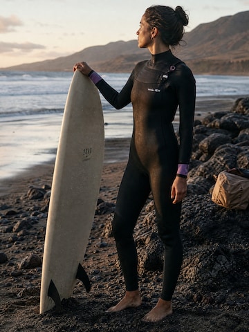 WALLIEN Wetsuit 'High Performance Yulex (4/3)' in Black