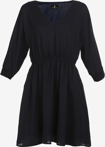 Robe-chemise DreiMaster Klassik en bleu : devant