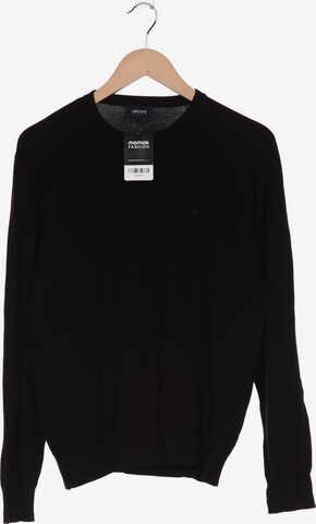 Armani Jeans Pullover XL in Schwarz: predná strana