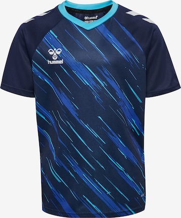 Hummel Functioneel shirt in Blauw: voorkant