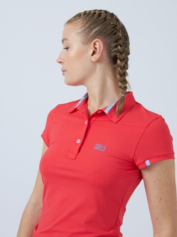 SPORTKIND Funktionsshirt 'Poloshirt'‌‌‌‌‌‌‌ in Orange