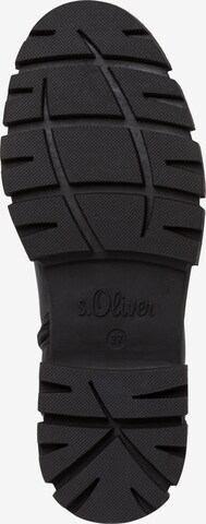s.Oliver Chelsea Boots in Schwarz