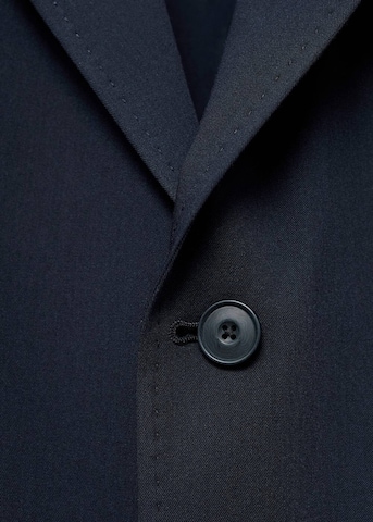 MANGO MAN Slim fit Suit Jacket 'Parioli' in Blue