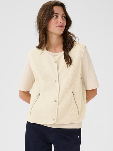 Part Two Vest 'SignyPW' in Beige: front