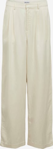 OBJECT Παντελόνι πλισέ 'OBJTuba' σε μπεζ: μπροστά