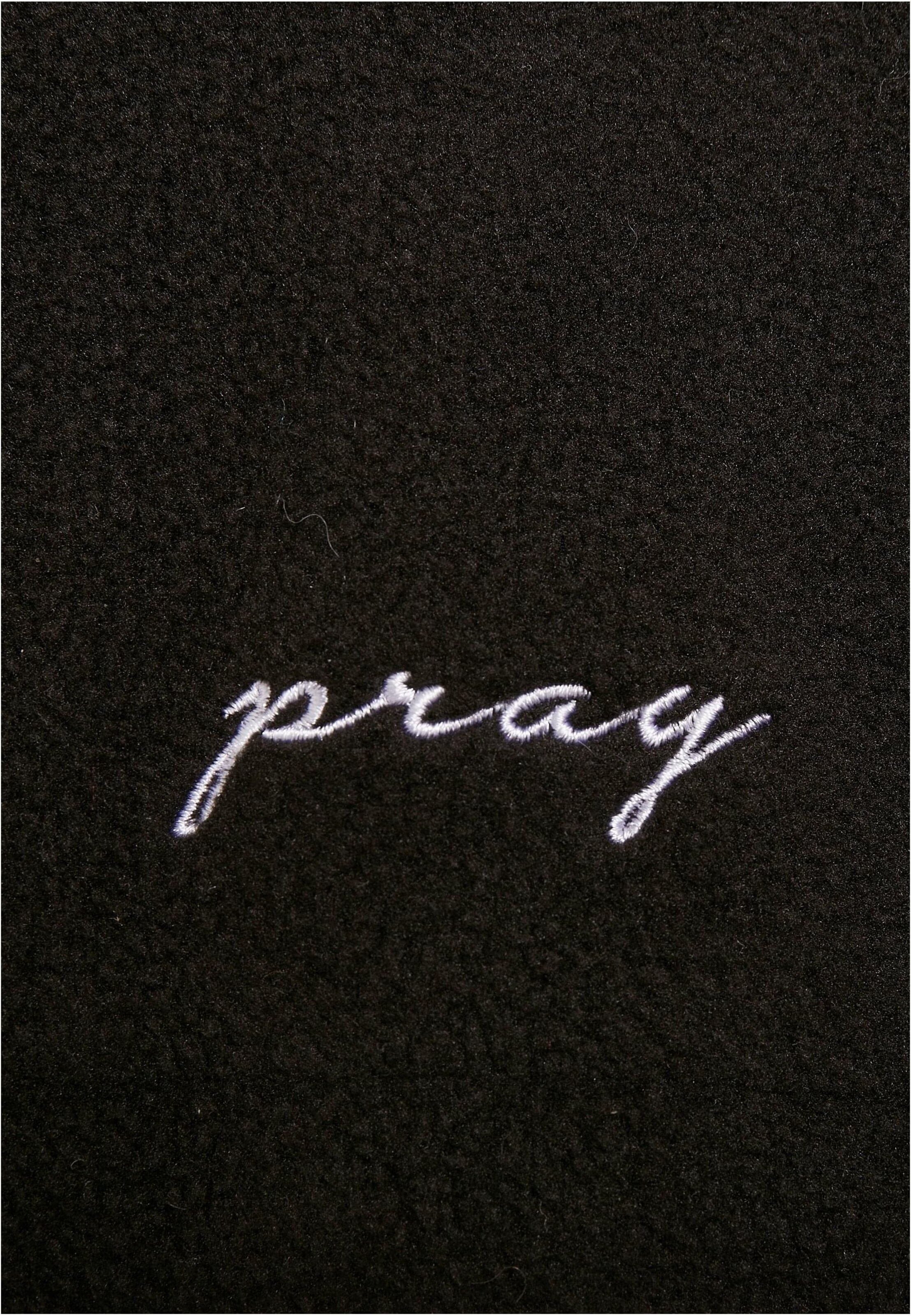 Mister Tee Шал тръба 'Pray' в черно