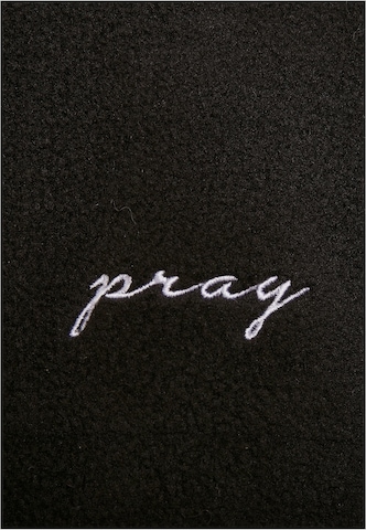 Écharpe tube 'Pray' Mister Tee en noir