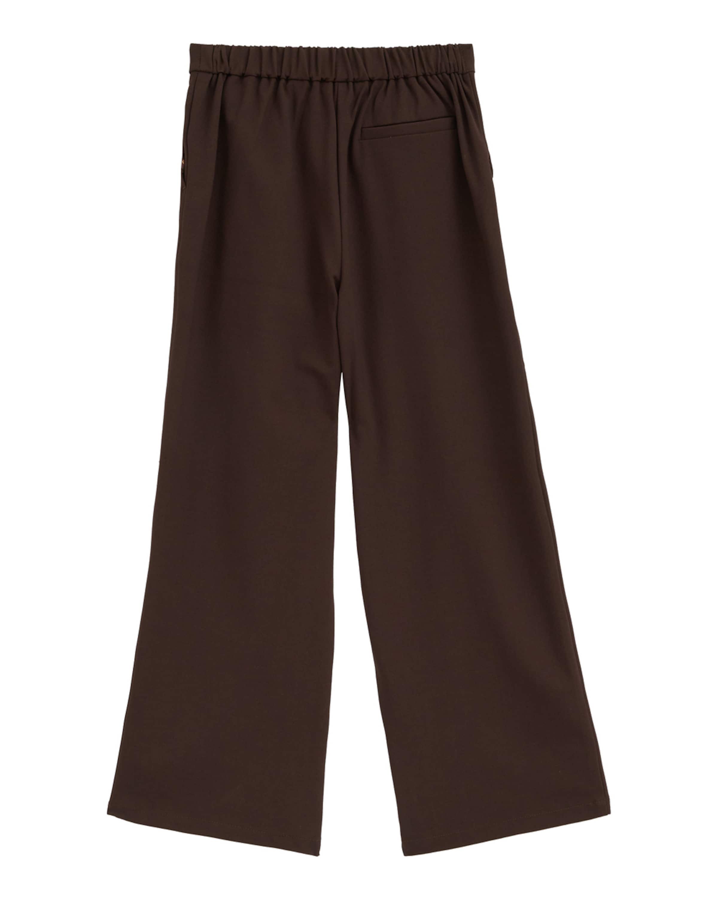WE Fashion Regular Broek 'Meisjes' in Bruin