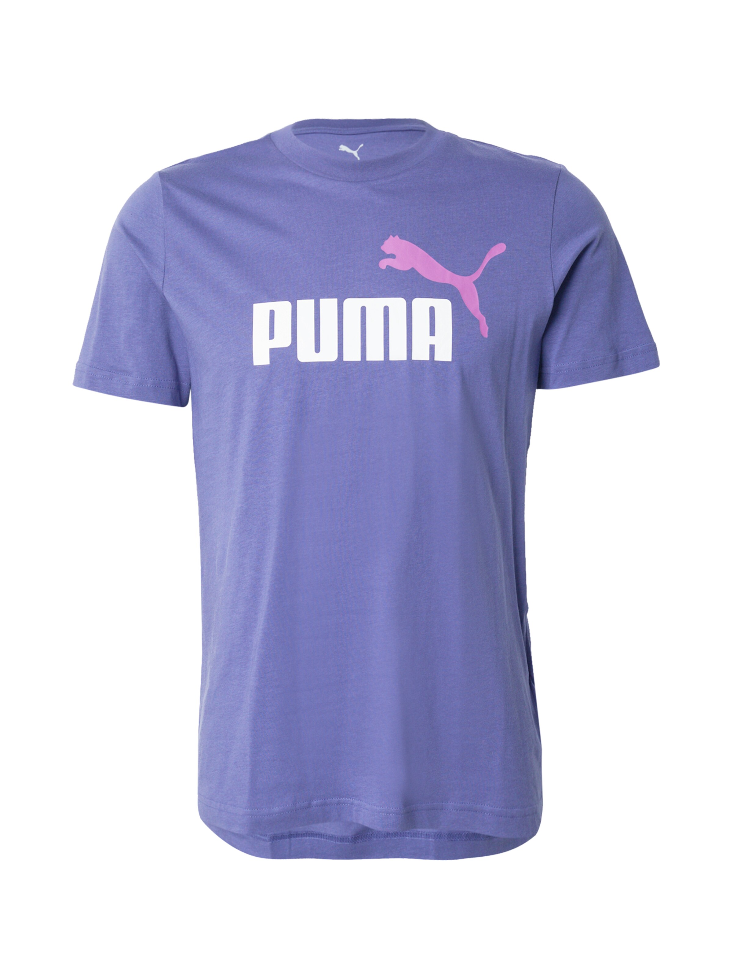 PUMA Shirt 'ESS No. 1' in Lila: voorkant