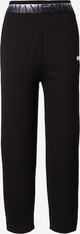 juoda EA7 Emporio Armani Siaurėjantis Kelnės: priekis