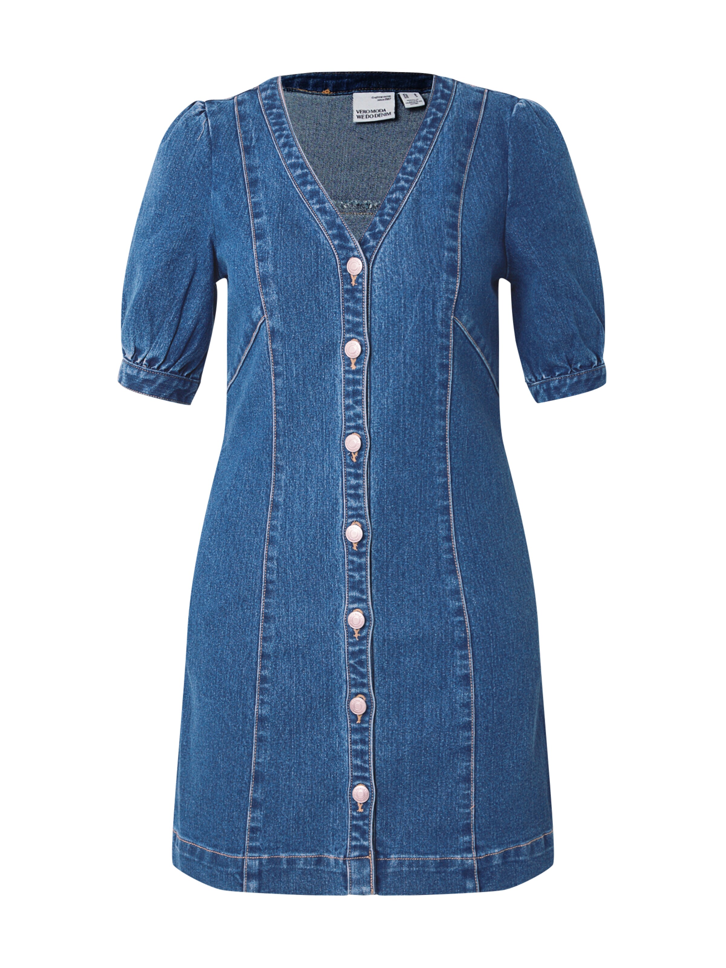 VERO MODA Shirt Dress 'MELODY' in Blue: front