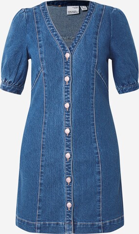 Robe-chemise 'MELODY' VERO MODA en bleu : devant