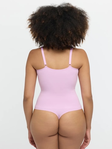 cfab - Body moldeador 'Bodysuit Sculpting Shapewear mit Lace' en lila
