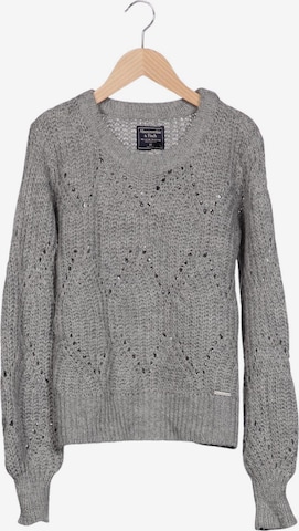 Abercrombie & Fitch Pullover XS in Grau: Vorderseite