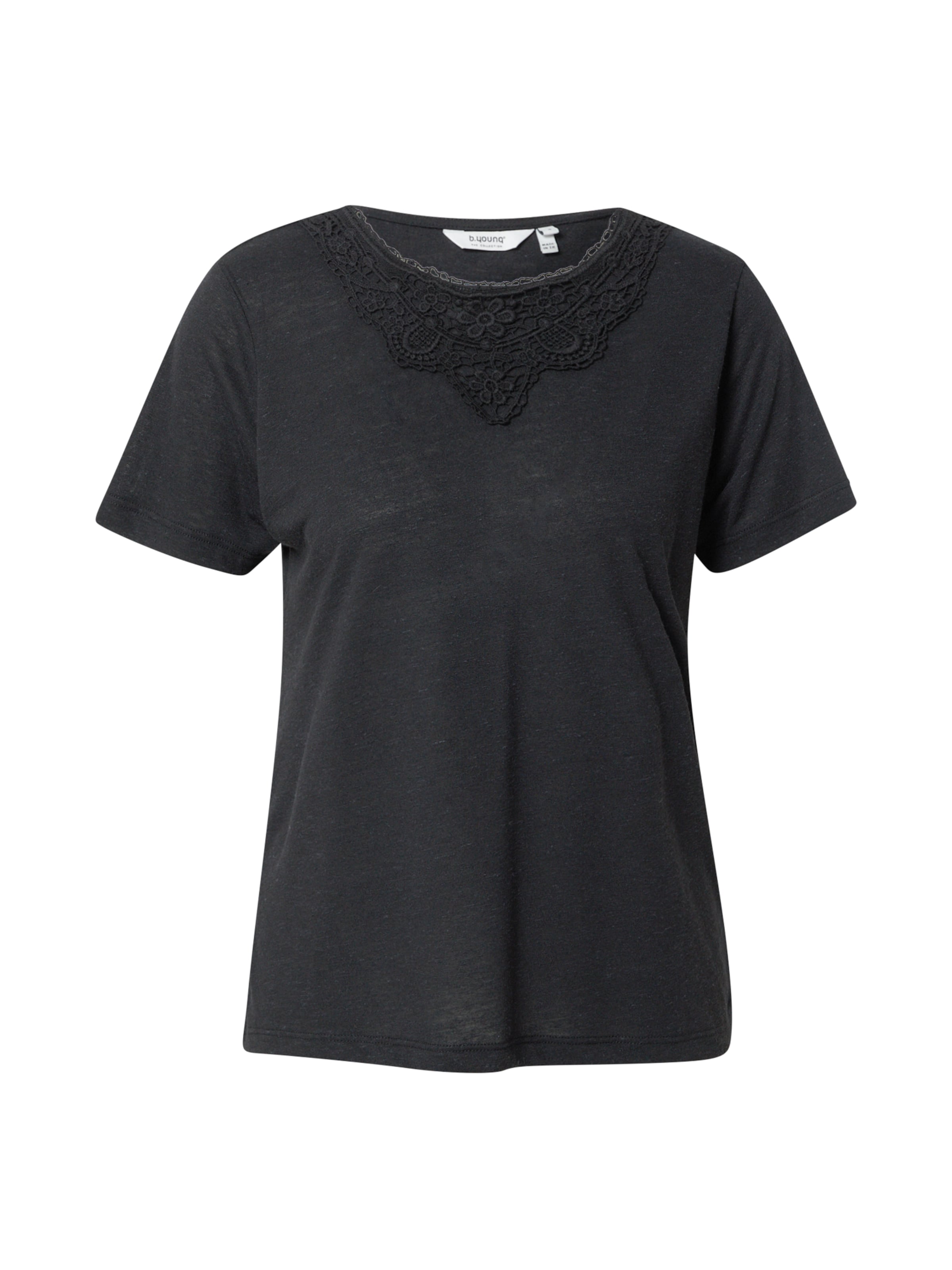 Maglietta 'EMMA' di b.young in nero: frontale