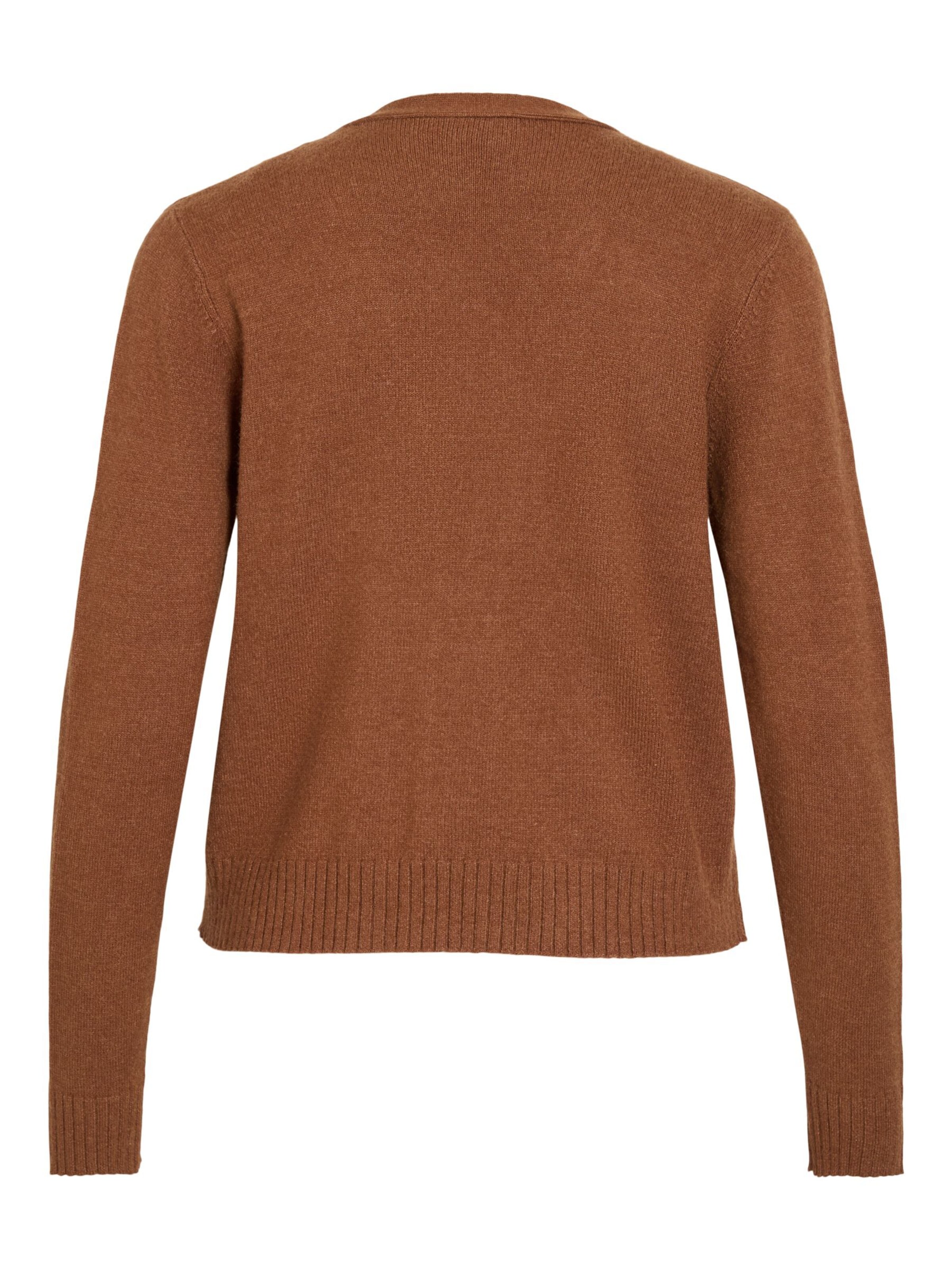Cardigan 'VIRIL' VILA en marron