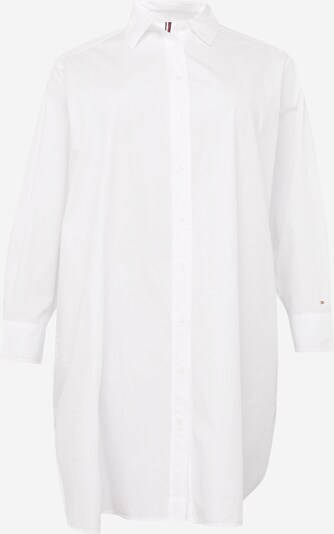 Tommy Hilfiger Curve Vestido camisero en blanco, Vista del producto