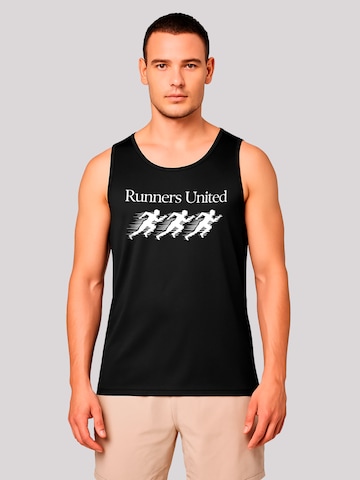 F4NT4STIC Performance shirt in Black: front