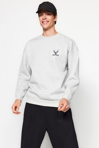 Trendyol Sweatshirt i grå: framsida