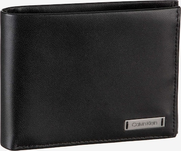 Calvin Klein Wallet in Black: front