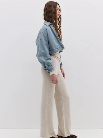 No Matter What Regular Broek in Beige