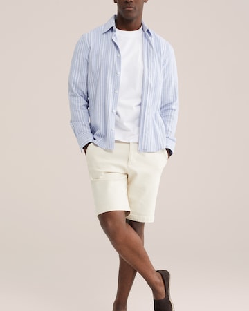 WE Fashion Свободный крой Брюки-чинос в Бежевый