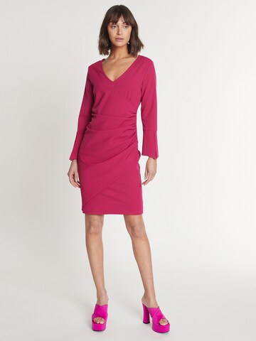 Ana Alcazar Sheath Dress ' Merasa ' in Pink