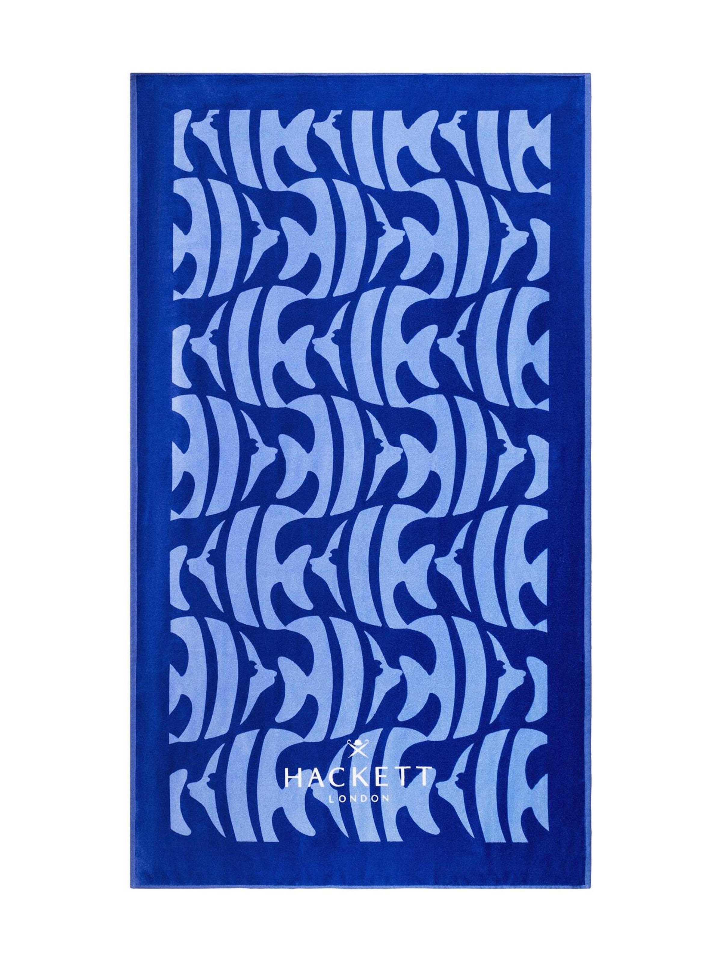 Foulard di Hackett London in blu: frontale