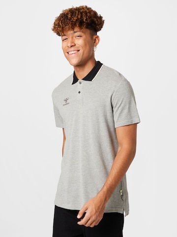 Hummel - Camisa funcionais em cinzento: frente