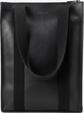 Cabas 'Leather Tote Black Manhattan Collection' THE DUST COMPANY en noir : devant