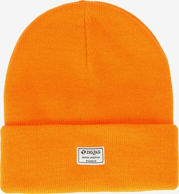 ZigZag Beanie 'Rizzo' in Orange: front