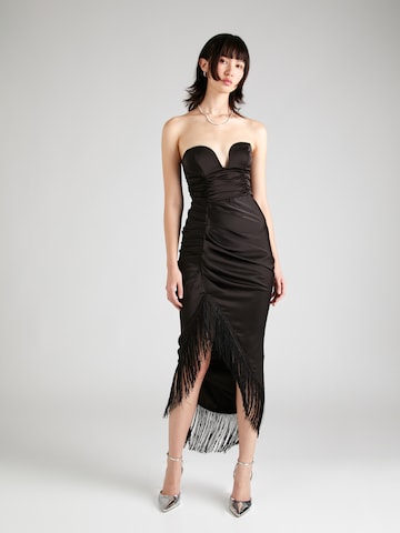 Misspap Φόρεμα κοκτέιλ σε μαύρο: μπροστά