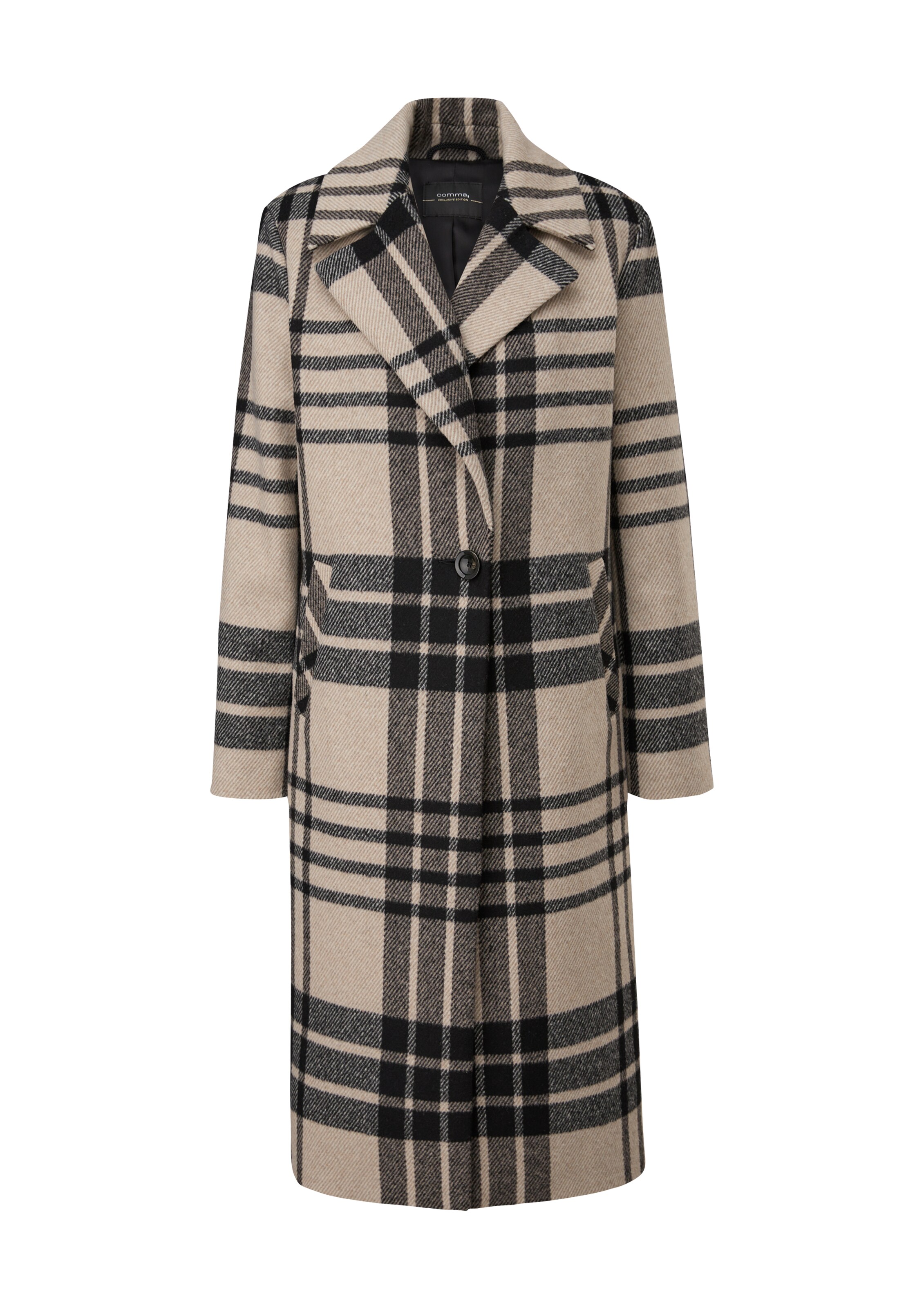 COMMA Übergangsmantel in Beige: Vorderseite