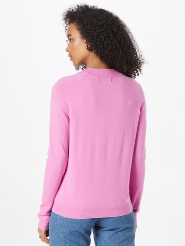 VERO MODA Pullover 'HAPPINESS' in Lila