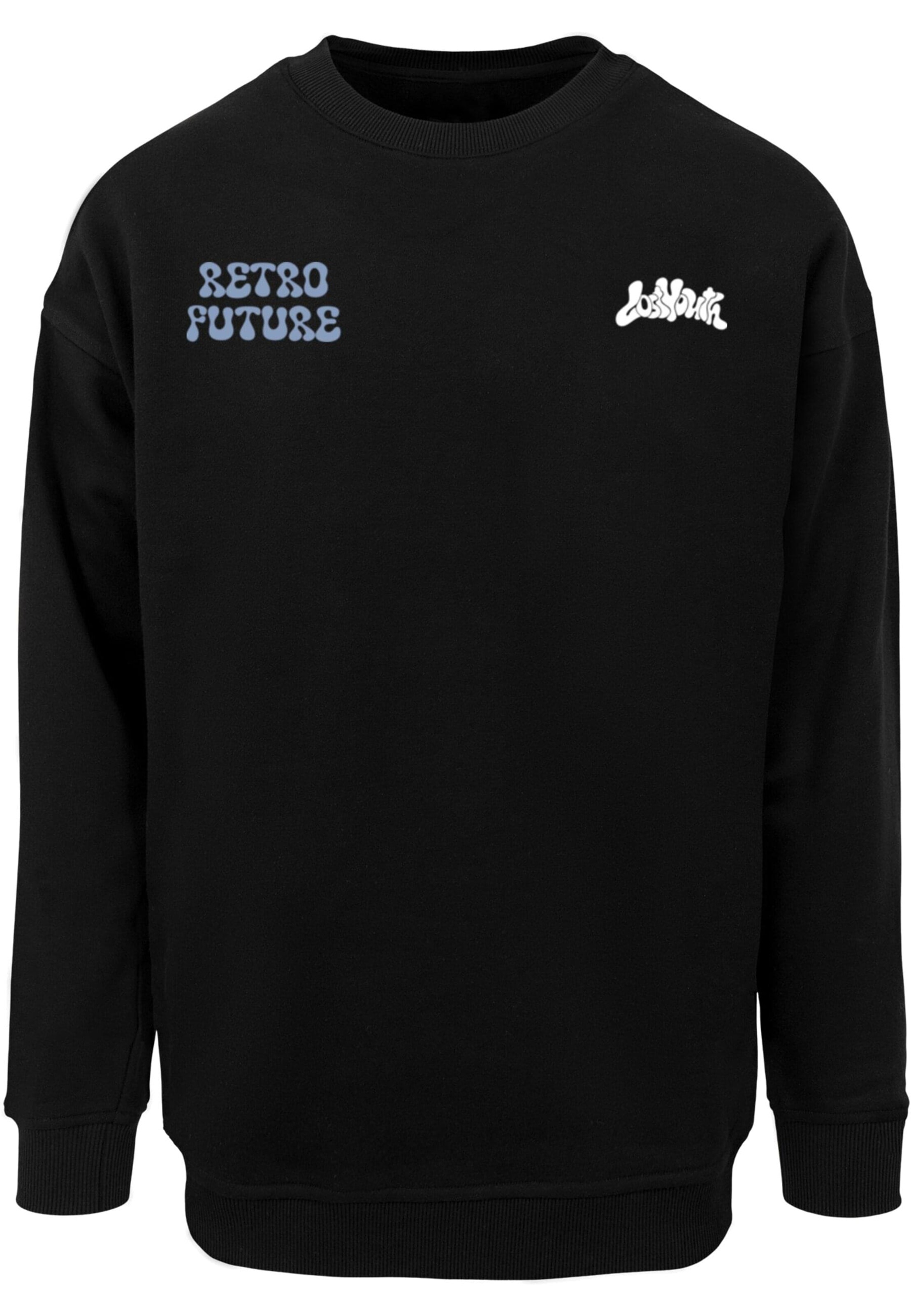 Lost Youth Sweatshirt 'Dreamy Universe' in Light blue / Light purple / Black, Item view