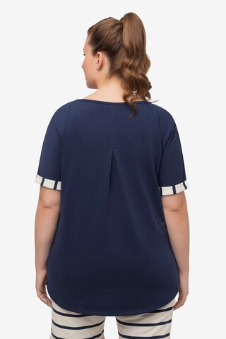 T-shirt Ulla Popken en bleu