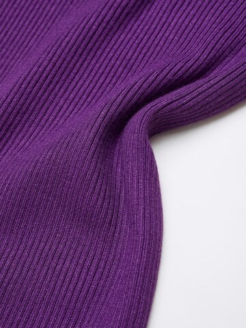 MANGO Sweter 'OLIMPICA' w kolorze fioletowy