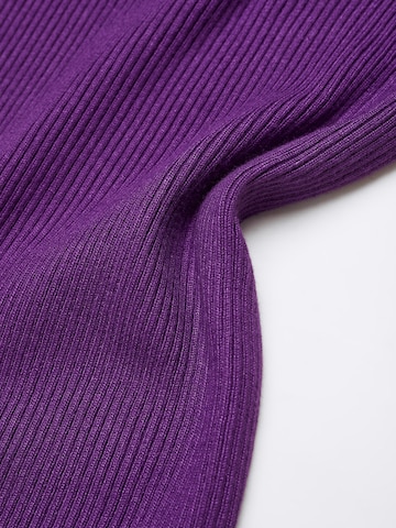 MANGO Sweater 'OLIMPICA' in Purple