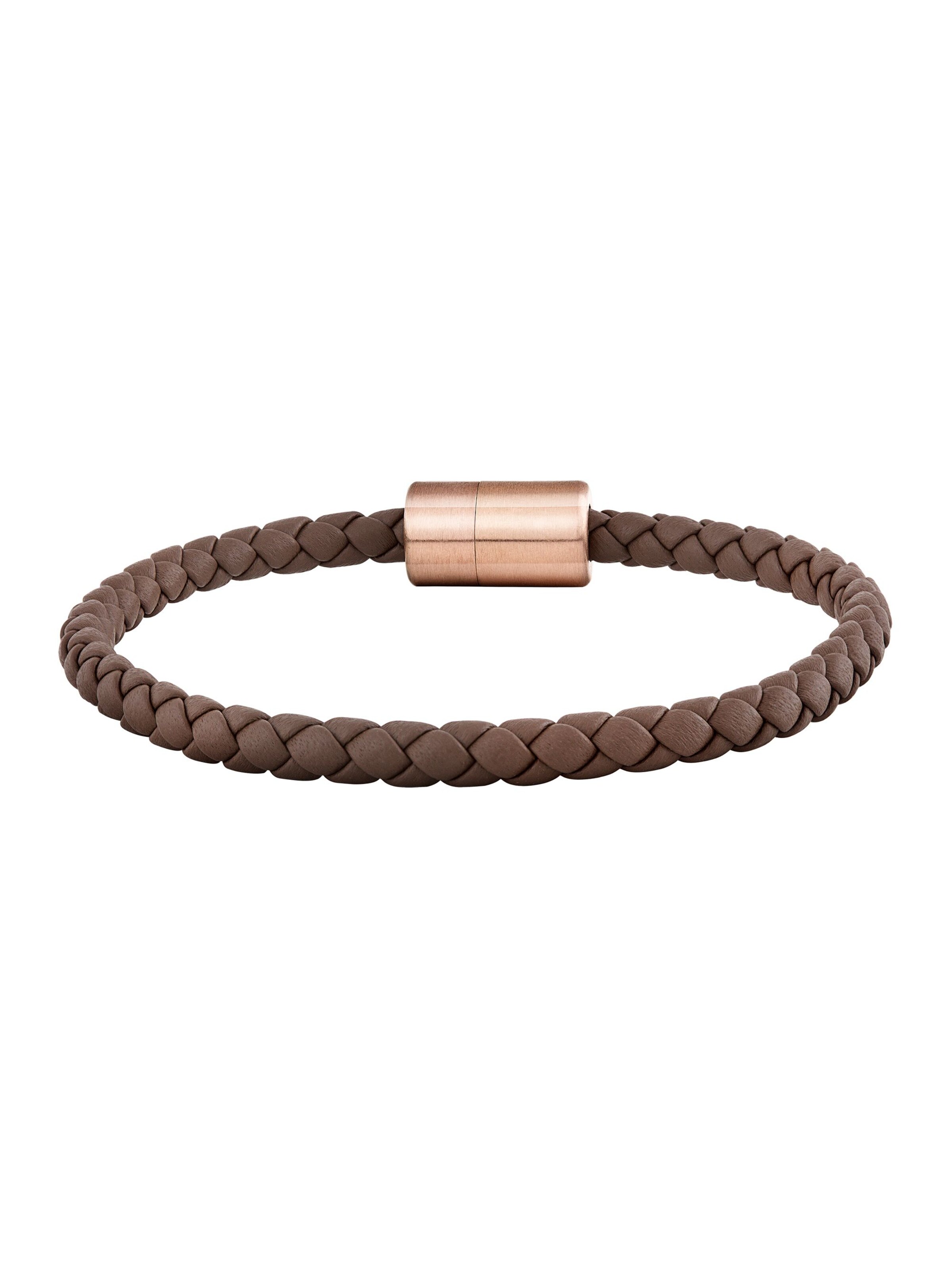 Bracelet caï en marron : devant