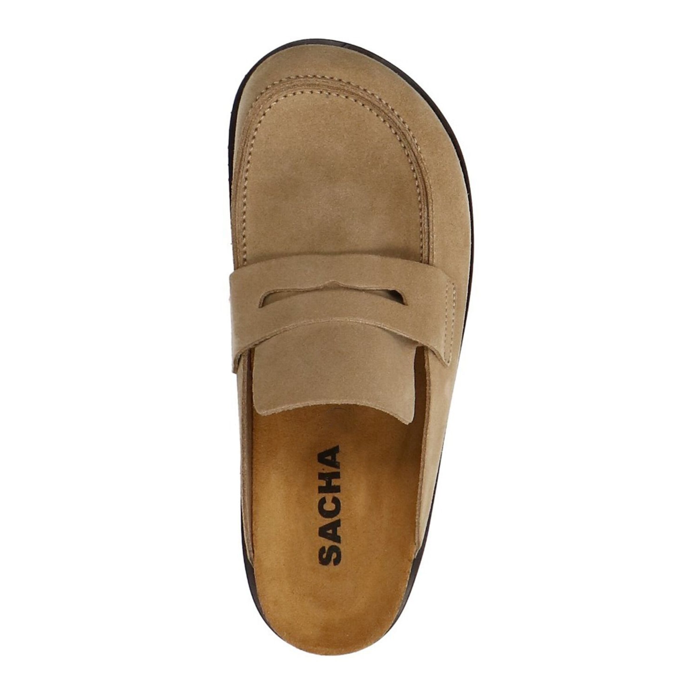 SACHA Classic Flats in Brown