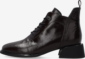 VENEZIA Schnürstiefelette in Braun: Vorderseite