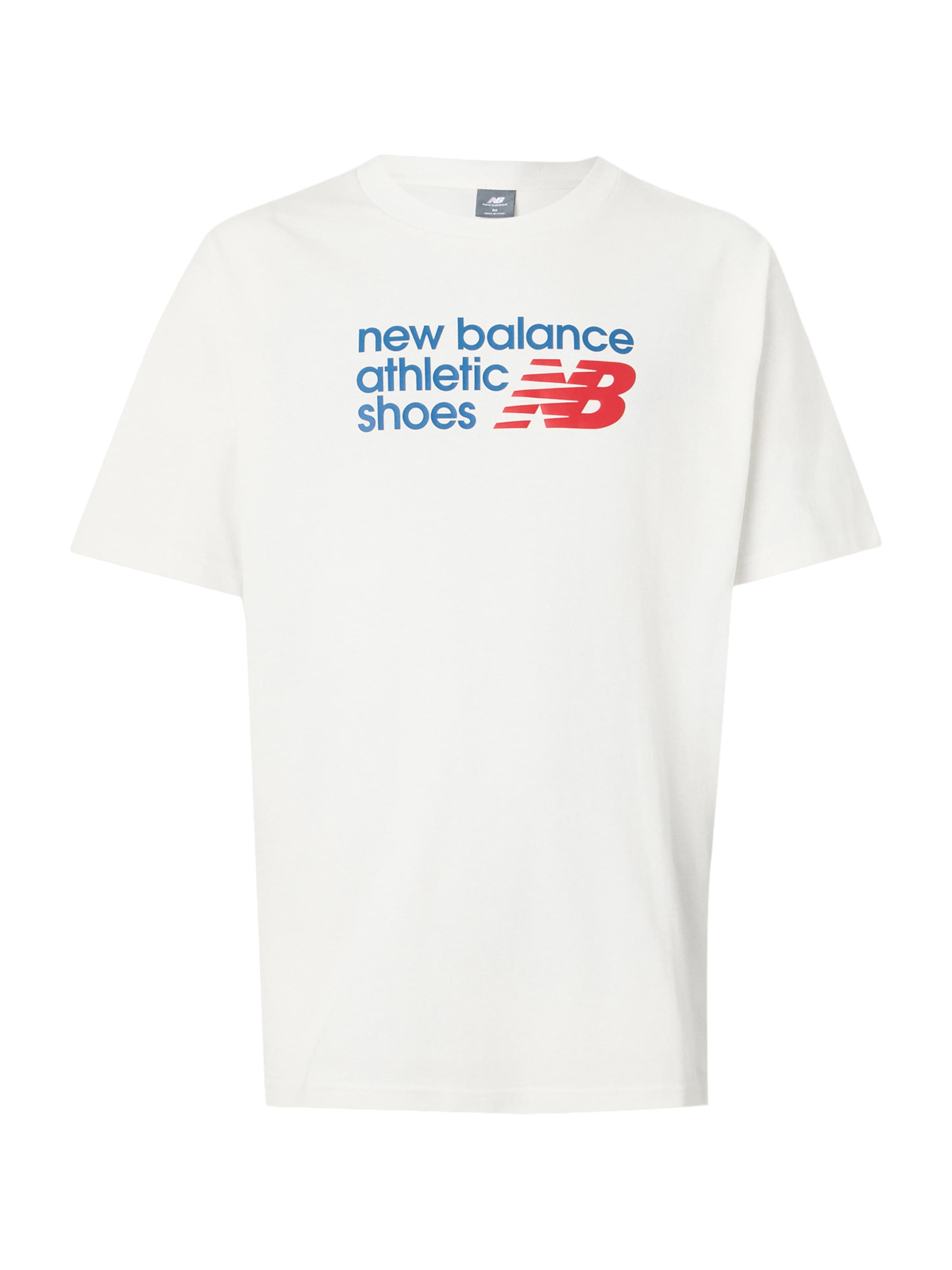 new balance T-shirt i beige: framsida