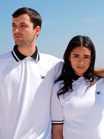 Surf Monkey - Camiseta funcional en blanco