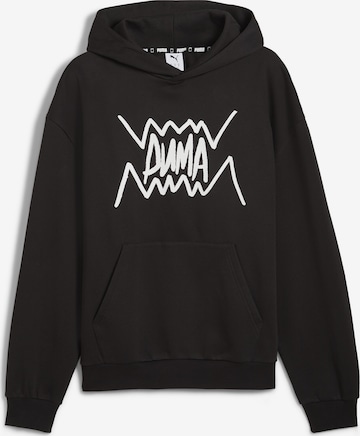 Sweat de sport 'Jaws' PUMA en noir : devant