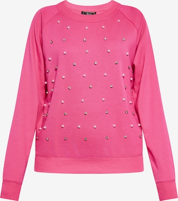 rozā faina Sportisks džemperis: no priekšpuses