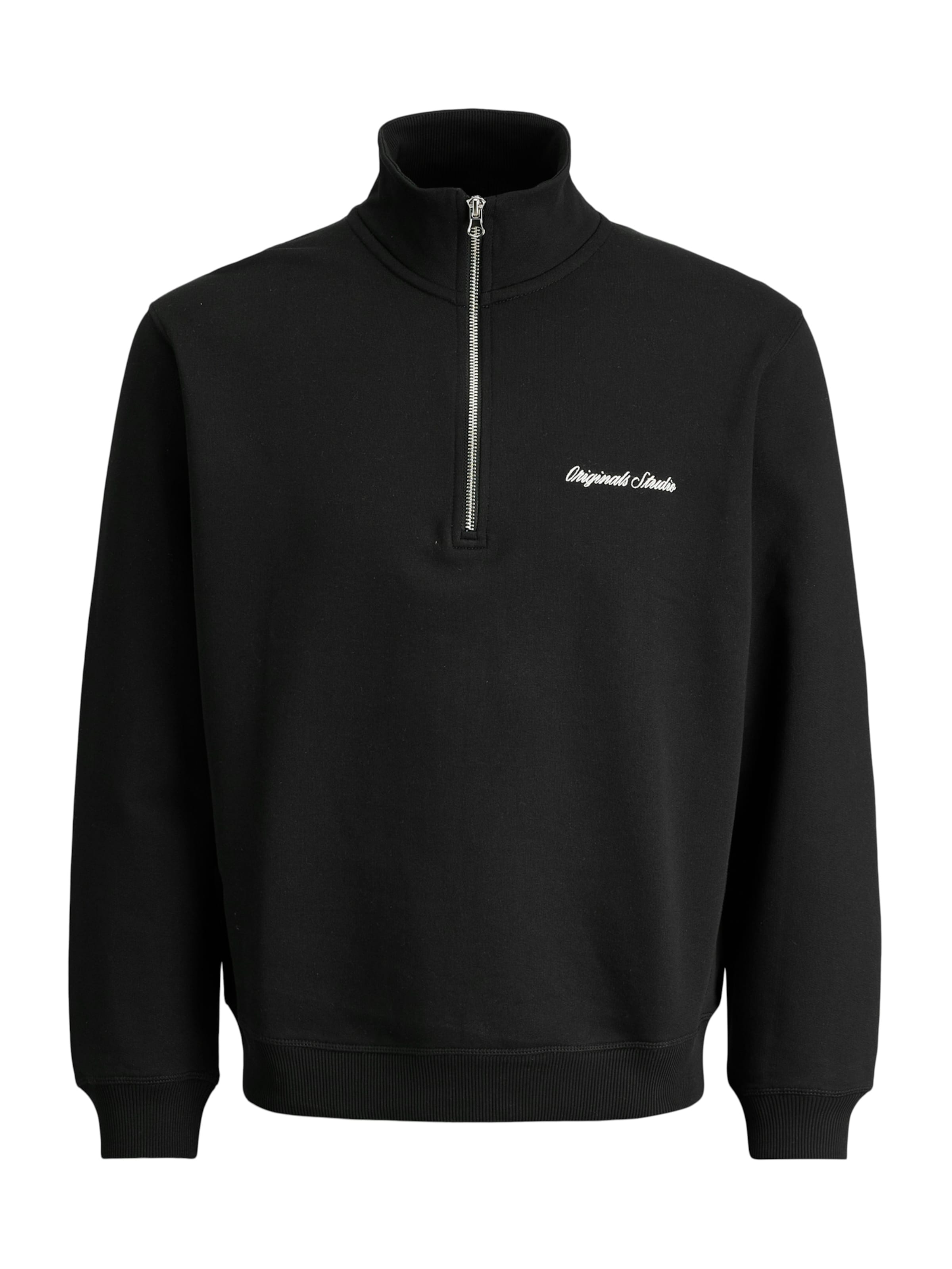 JACK & JONES Sweatshirt 'JORNorrebro' in Black: front