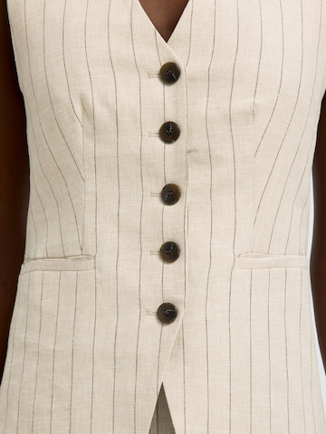 Gilet da completo di SELECTED in grigio