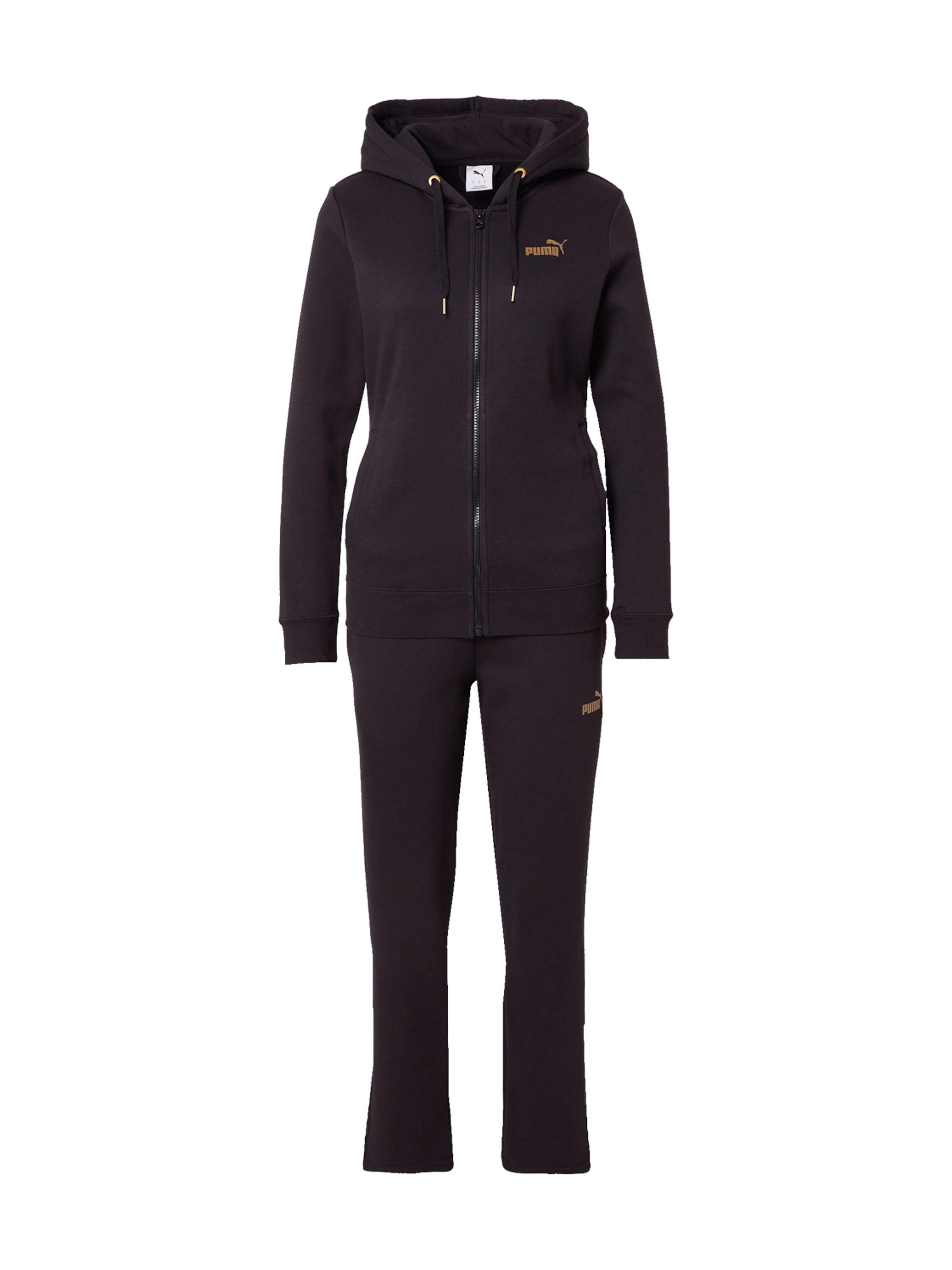 Survêtement PUMA en noir : devant