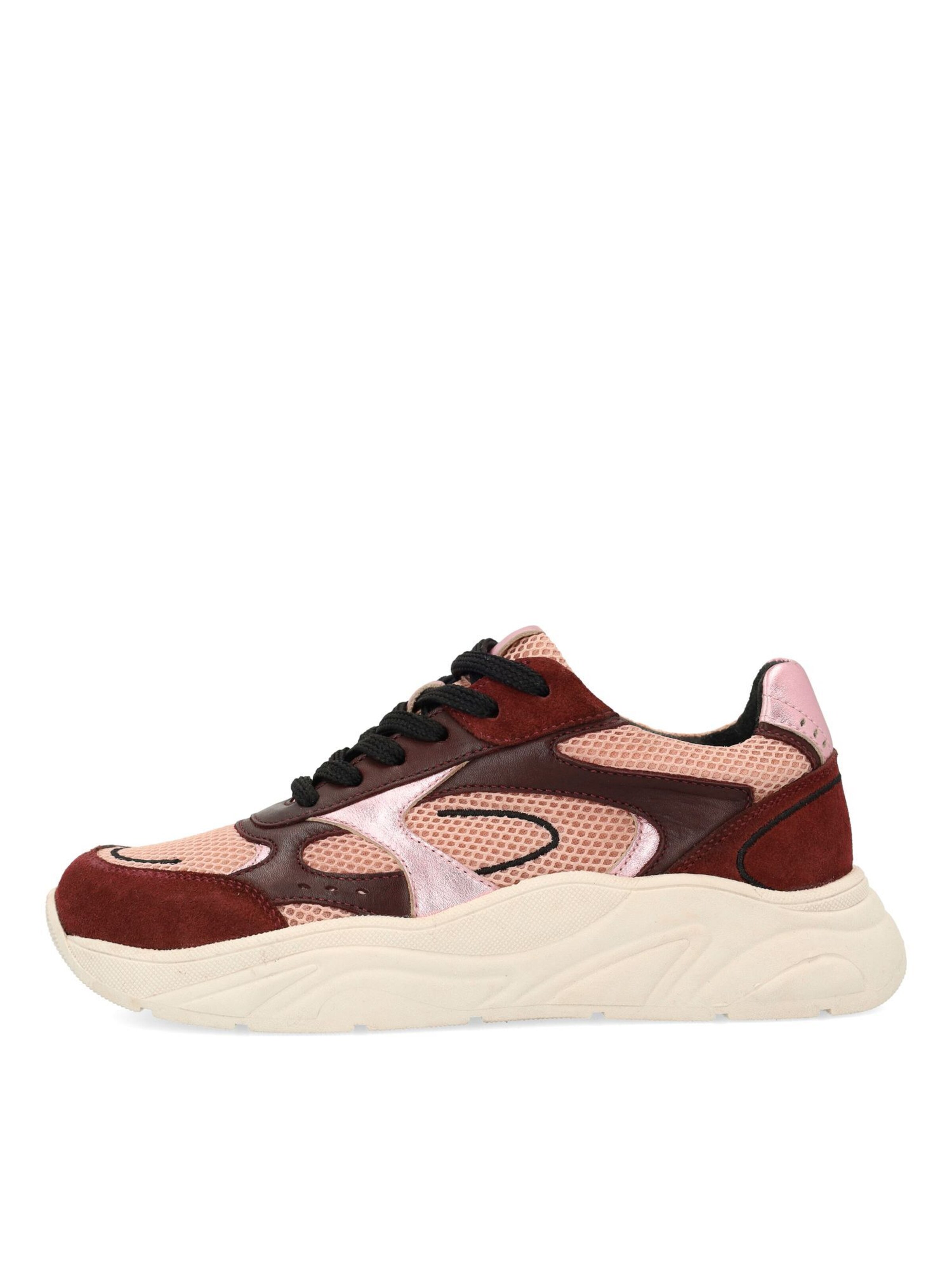 Baskets basses SACHA en rouge